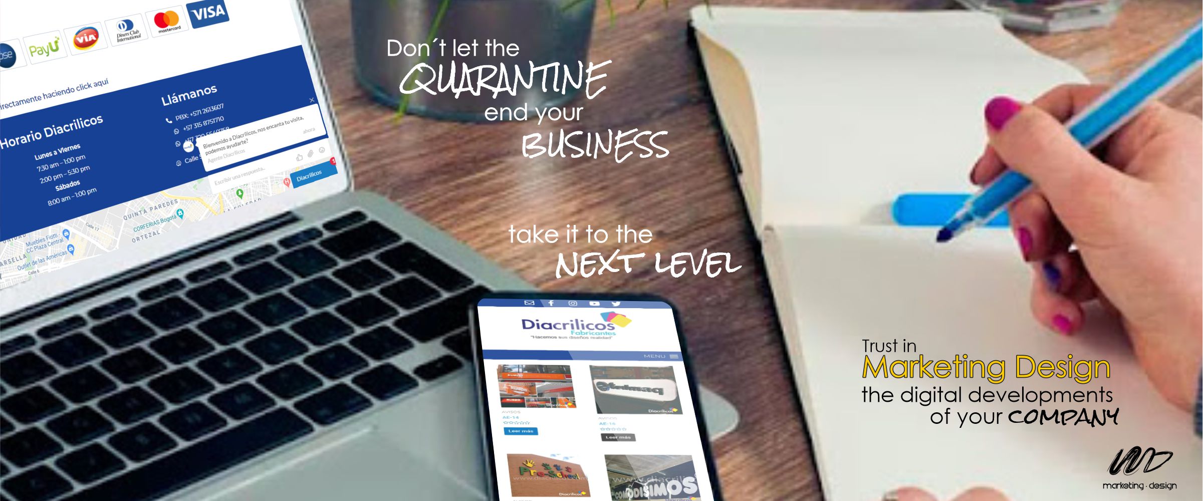 Banner Site Mk Design USA 2001