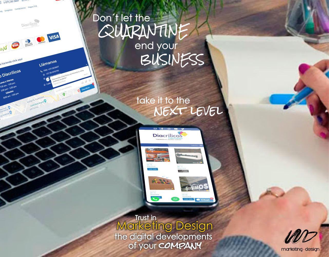 Banner Site Mk Design USA 2005